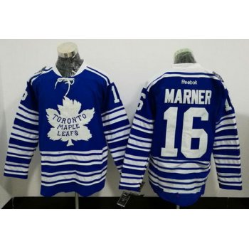 Men's Toronto Maple Leafs #16 Mitchell Marner Blue 2014 Winter Classic Stitched NHL Reebok Hockey Jersey