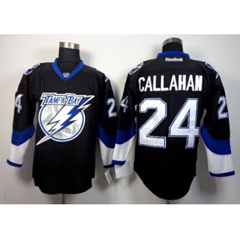 Tampa Bay Lightning #24 Ryan Callahan Black Jersey