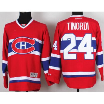 Montreal Canadiens #24 Jarred Tinordi Red CH Jersey
