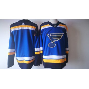 Men's St. Louis Blues Blue 2017-2018 Hockey Stitched NHL Jersey