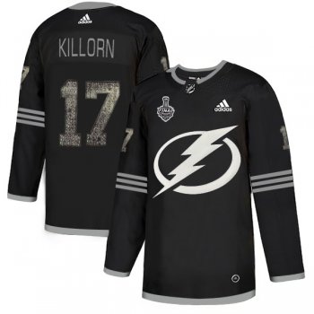 Adidas Lightning #17 Alex Killorn Black Authentic Classic 2020 Stanley Cup Final Stitched NHL Jersey