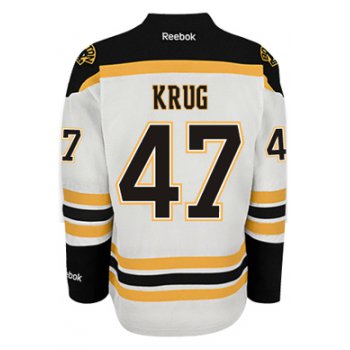 Boston Bruins #47 Torey Krug White Jersey