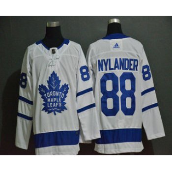 Men's Toronto Maple Leafs #88 William Nylander White Adidas Stitched NHL Jersey