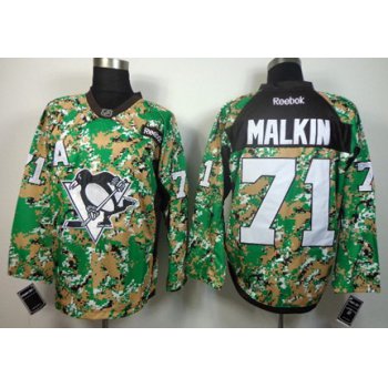 Pittsburgh Penguins #71 Evgeni Malkin 2014 Camo Jersey