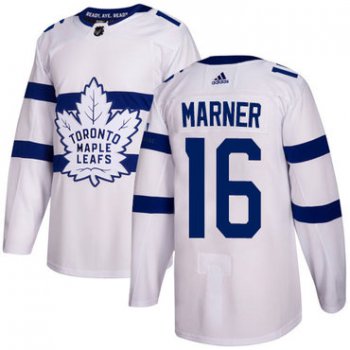 Adidas Toronto Maple Leafs #16 Mitchell Marner White Authentic 2018 Stadium Series Stitched NHL Jersey