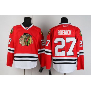 Chicago Blackhawks #27 Jeremy Roenick Red Jersey