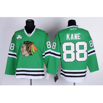 Chicago Blackhawks #88 Patrick Kane Green Jersey