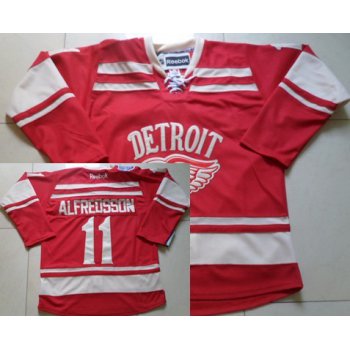 Detroit Red Wings #11 Daniel Alfredsson 2014 Winter Classic Red Jersey