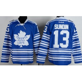 Toronto Maple Leafs #13 Mats Sundin 2014 Winter Classic Blue Jersey
