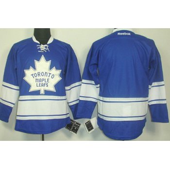 Toronto Maple Leafs Blank Blue Third Jersey