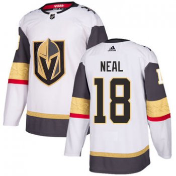 Adidas Golden Knights #18 James Neal White Road Authentic Stitched NHL Jersey