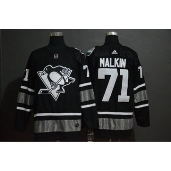 Men's Pittsburgh Penguins 71 Evgeni Malkin Black 2019 NHL All-Star Game Adidas Jersey