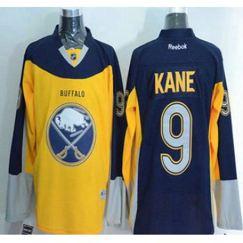Men's Buffalo Sabres #9 Evander Kane Reebok Gold Alternate Premier Jersey