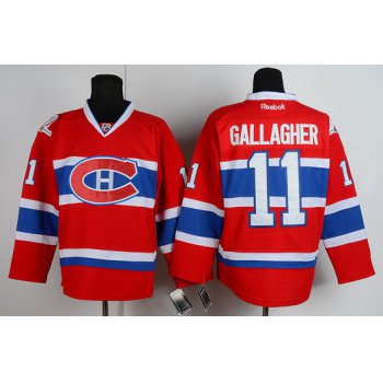 Montreal Canadiens #11 Brendan Gallagher Red CH Jersey