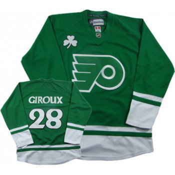 Philadelphia Flyers #28 Giroux St. Patrick's Day Green Jersey
