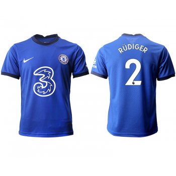 Men 2020-2021 club Chelsea home aaa version 2 blue Soccer Jerseys