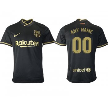 Men 2020-2021 club Barcelona away aaa version customized black Soccer Jerseys