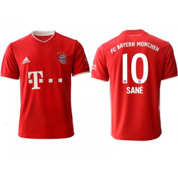 Men 2020-2021 club Bayern Munich home aaa version 10 red Soccer Jerseys