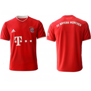 Men 2020-2021 club Bayern Munich home aaa version blank red Soccer Jerseys