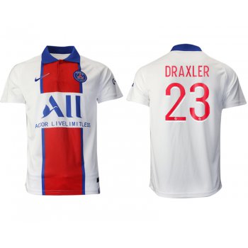 Men 2020-2021 club Paris St German away aaa version 23 white Soccer Jerseys