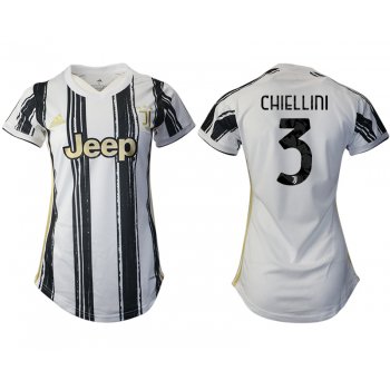 Women 2020-2021 Juventus home aaa version 3 white Soccer Jerseys