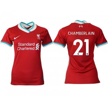 Women 2020-2021 Liverpool home aaa version 21 red Soccer Jerseys