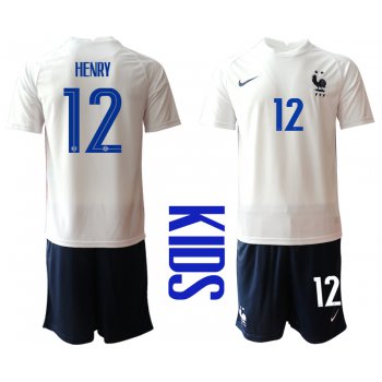 2021 France away Youth 12 soccer jerseys