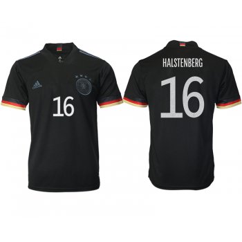 Men 2021 Europe Germany away AAA version 16 black soccer jerseys