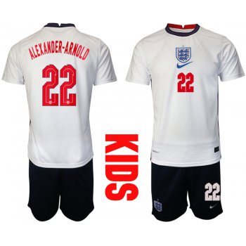 2021 European Cup England home Youth 22 soccer jerseys