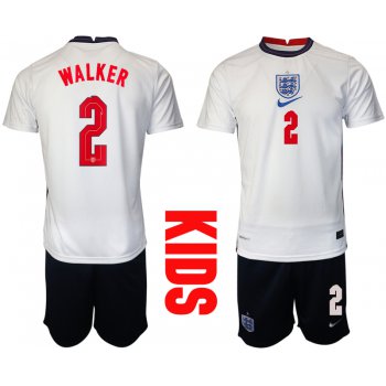 2021 European Cup England home Youth 2 soccer jerseys