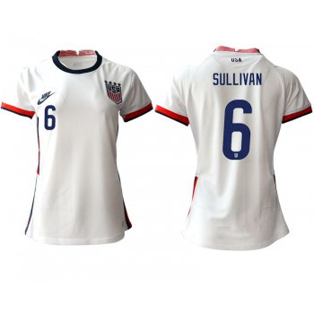 Women 2020-2021 Season National Team America home aaa 6 white Soccer Jerseys
