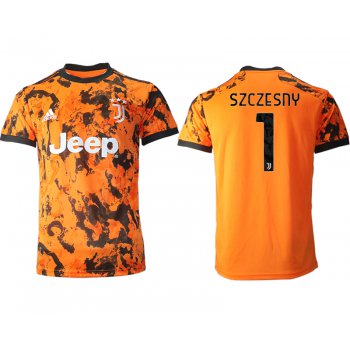 Men 2020-2021 club Juventus Second away aaa version 1 orange Soccer Jerseys