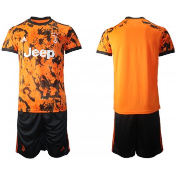Men 2020-2021 club Juventus Second away blank orange Soccer Jerseys