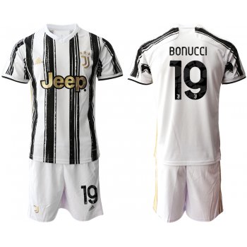 Men 2020-2021 club Juventus home 19 white black Soccer Jerseys