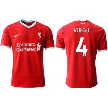 Men 2020-2021 club Liverpool home aaa version 4 red Soccer Jerseys