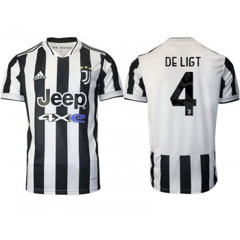 Men 2021-2022 Club Juventus home aaa version white 4 Adidas Soccer Jersey