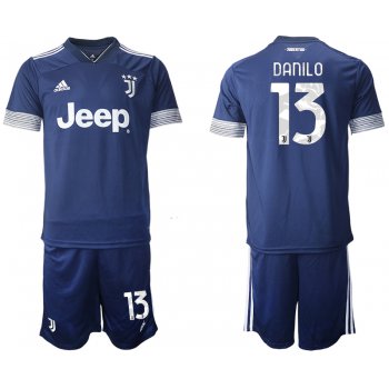 Men 2020-2021 club Juventus away 13 blue Soccer Jerseys