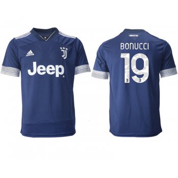 Men 2020-2021 club Juventus away aaa version 19 blue Soccer Jerseys
