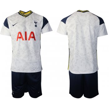 Men 2020-2021 club Tottenham home blank white Soccer Jerseys