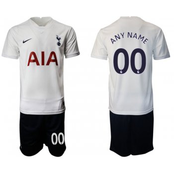 Men 2021-2022 Club Tottenham home white customized Nike Soccer Jersey