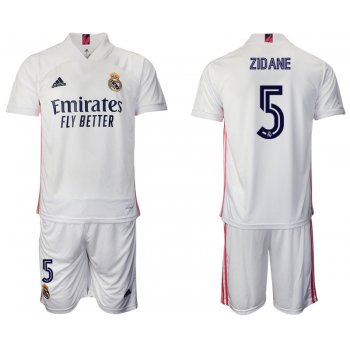 Men 2020-2021 club Real Madrid home 5 white Soccer Jerseys1