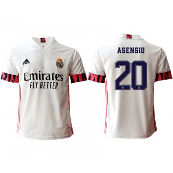 Men 2020-2021 club Real Madrid home aaa version 20 white Soccer Jerseys1