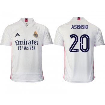 Men 2020-2021 club Real Madrid home aaa version 20 white Soccer Jerseys