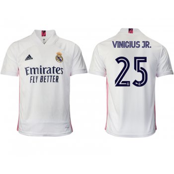 Men 2020-2021 club Real Madrid home aaa version 25 white Soccer Jerseys
