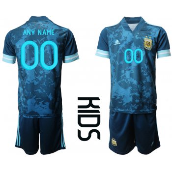 Youth 2020-2021 Season National team Argentina awya blue customized Soccer Jersey