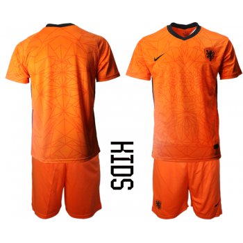 2021 European Cup Netherlands home Youth blank soccer jerseys