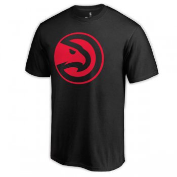 Men's Atlanta Hawks Fanatics Branded Black Taylor T-Shirt