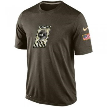 Portland Trail Blazers Salute To Service Nike Dri-FIT T-Shirt