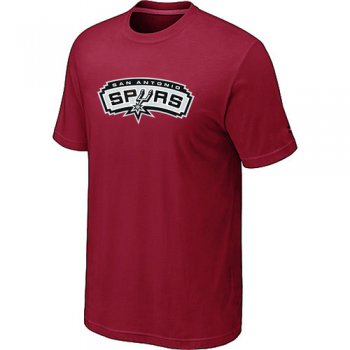 San Antonio Spurs Big & Tall Primary Logo Red NBA T-Shirt