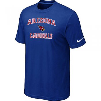 Arizona Cardinals Heart & Soul T-Shirt Blue